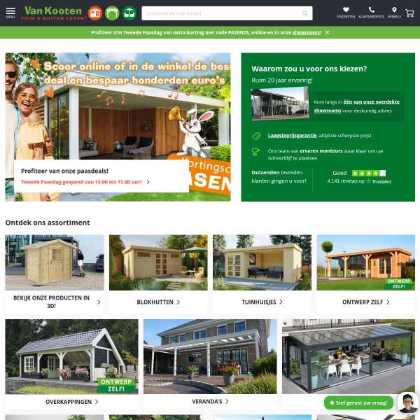 vankootentuinenbuitenleven.nl website