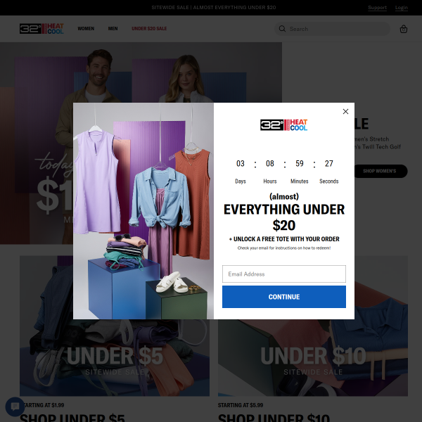 32 Degrees website