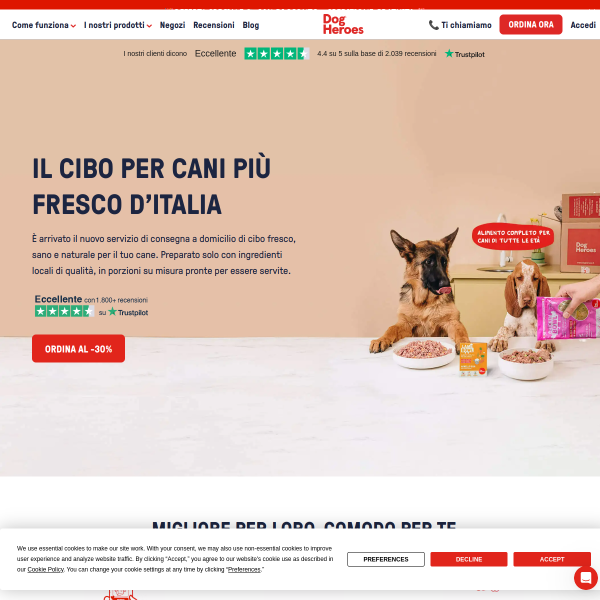 dogheroes.it website