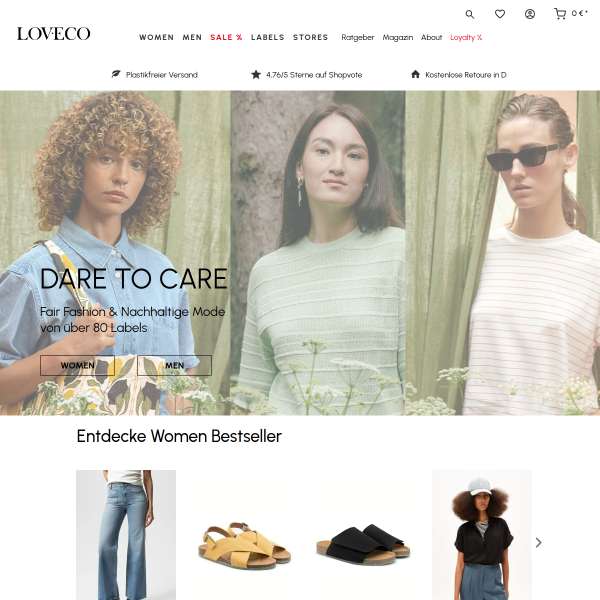 loveco-shop.de website