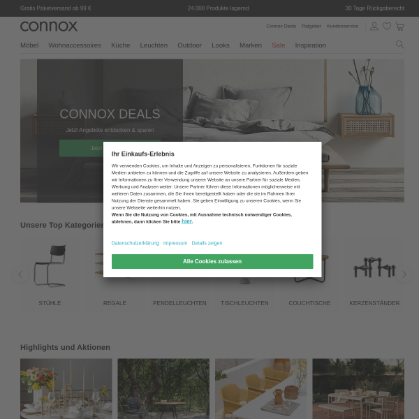 connox.de website