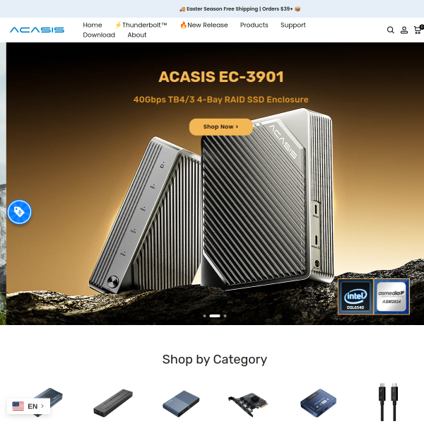 acasis.com website