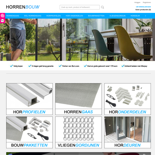 horrenbouw.nl website