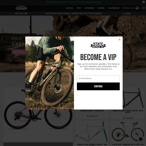 statebicycle website