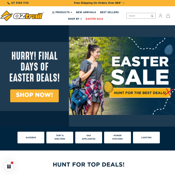 oztrail.com.au website