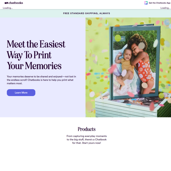 chatbooks website