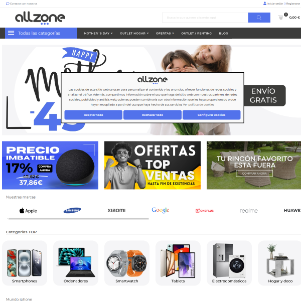 allzone.es website