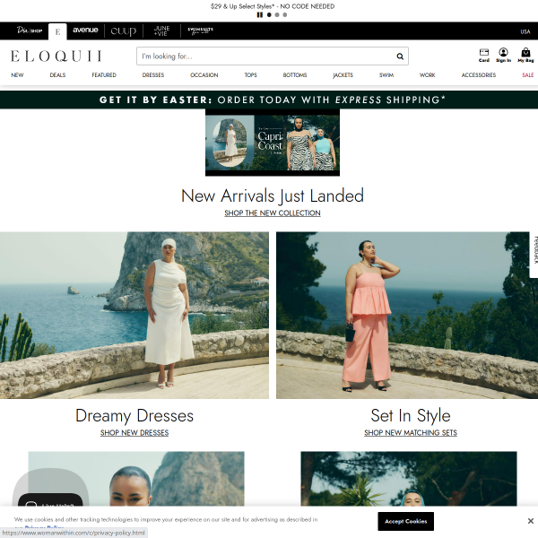 Eloquii website