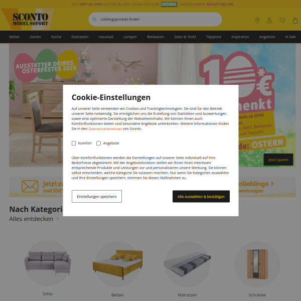 sconto.de website
