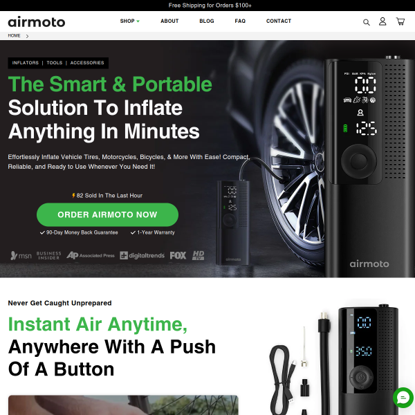 deals.getairmoto.com website