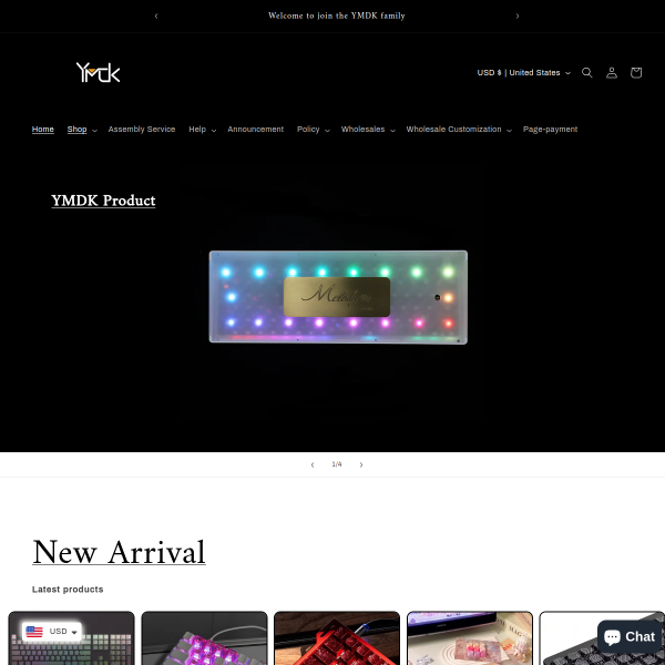 ymdkey.com website