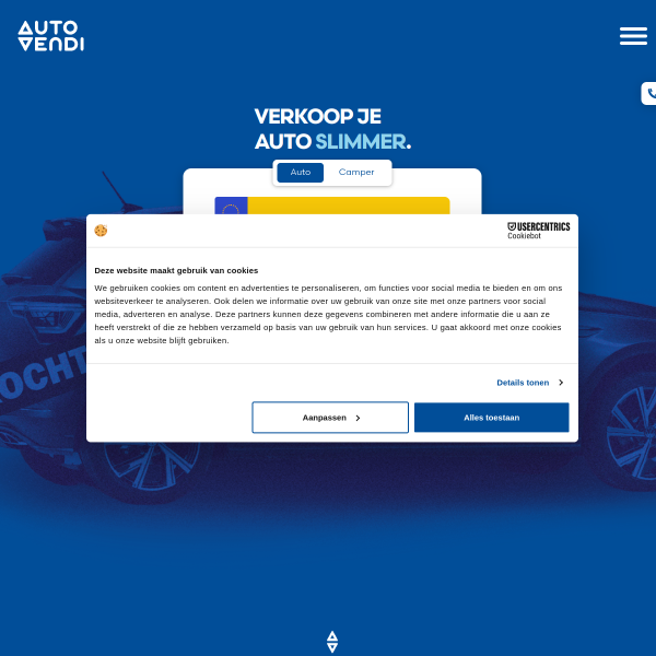 autovendi.nl website