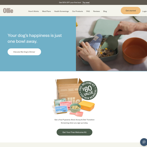 Myollie.com website