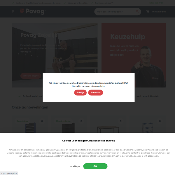 povag.nl website