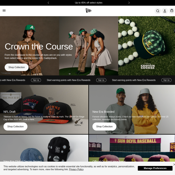 New Era website