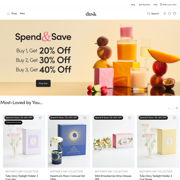 dusk.com.au website
