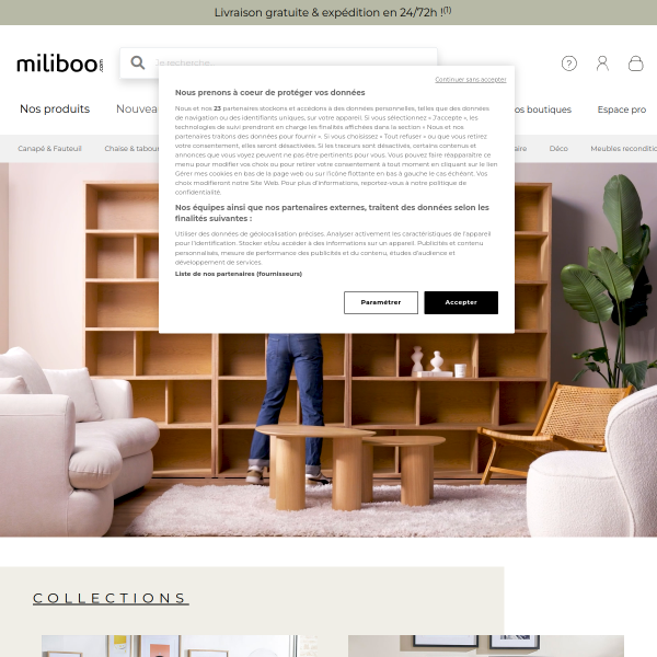 miliboo.com website