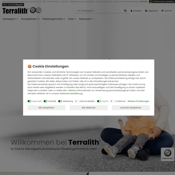 terralith.de website