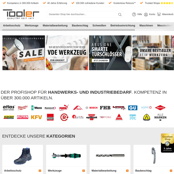 tooler.de website