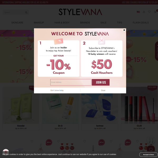 stylevana website
