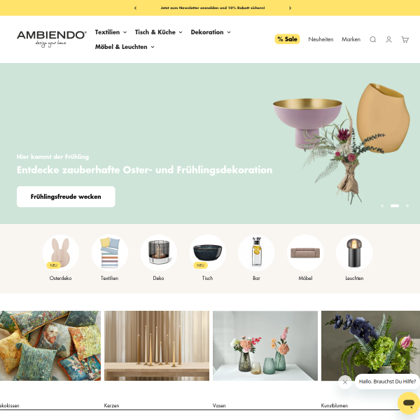 ambiendo.de website