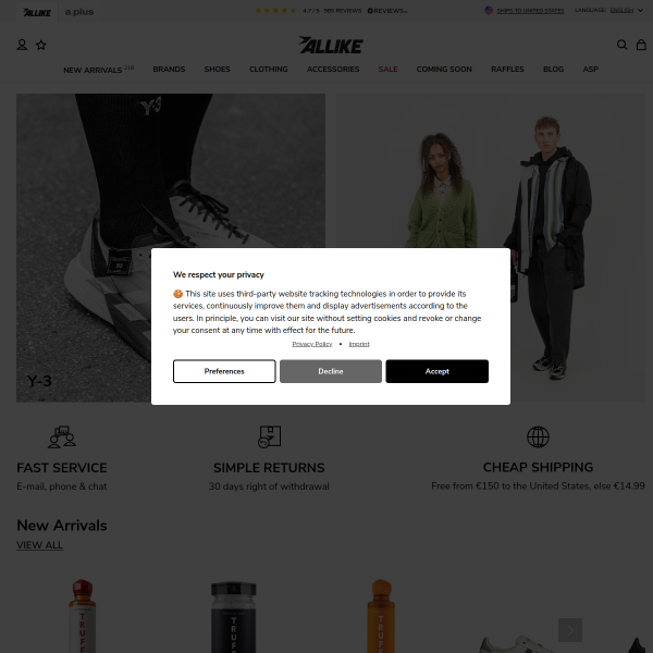 allikestore.com website