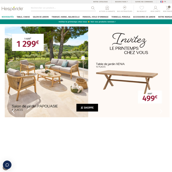 hesperide.com website