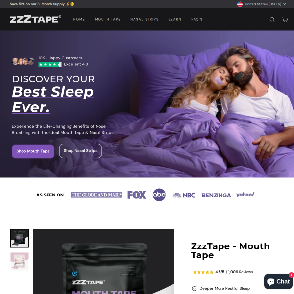 zzztape.com website