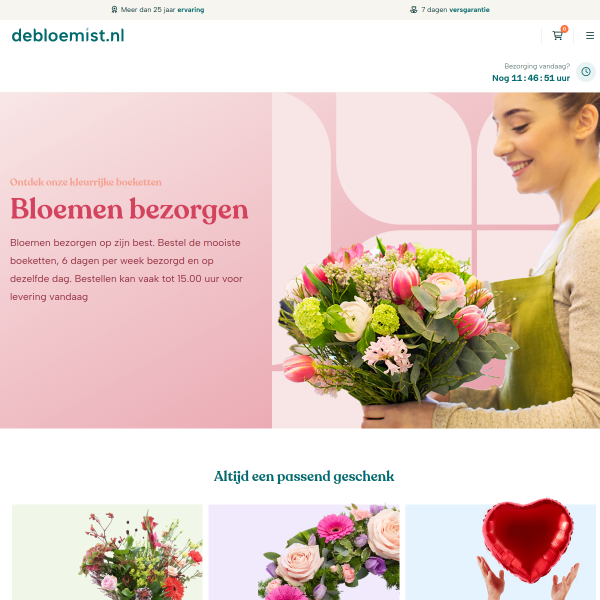 debloemist.nl website