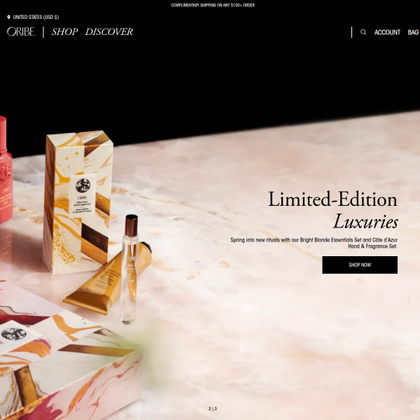 oribe website