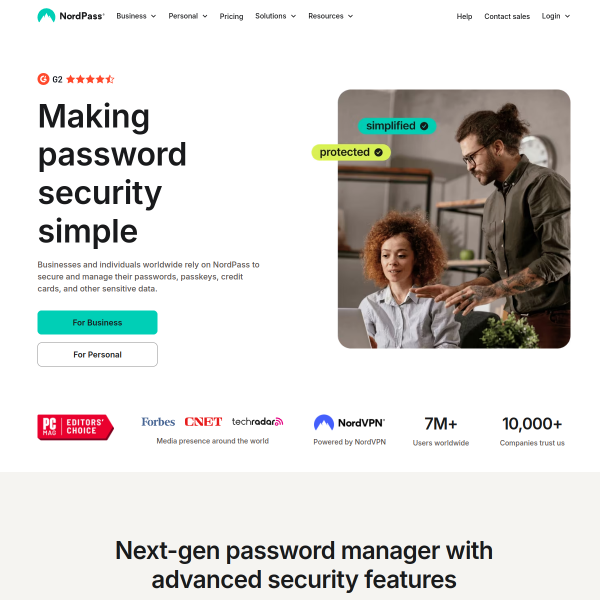 nordpass website