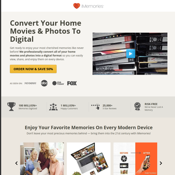 getimemories.io website