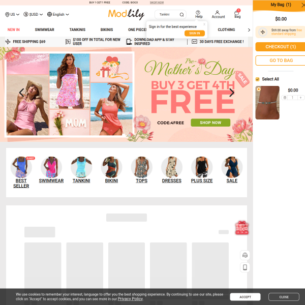 Modlily website