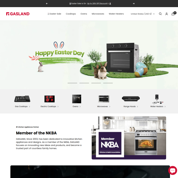 gaslandchef.com website