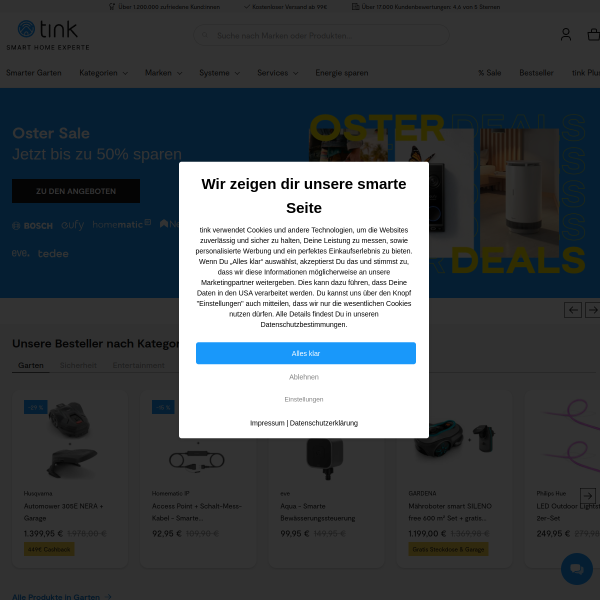tink.de website