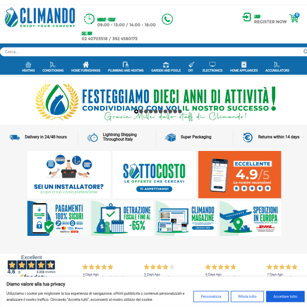 climando.it website