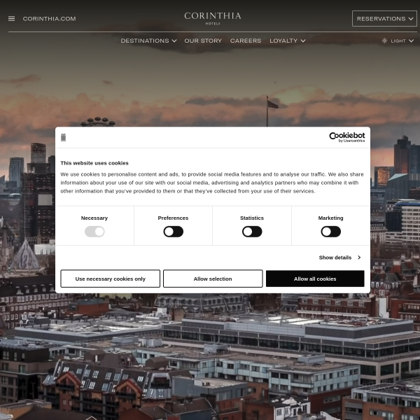 corinthia website
