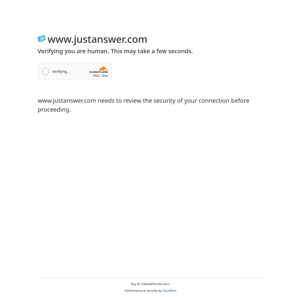 Just Answer website