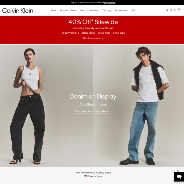 calvinklein website
