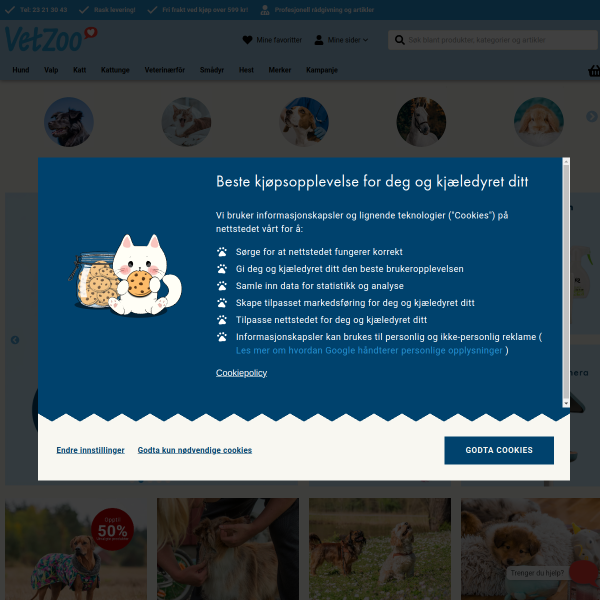 vetzoo.no website