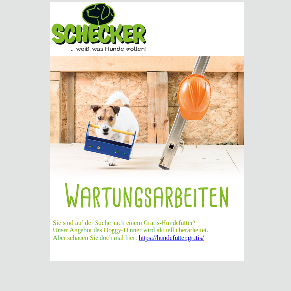 doggy-dinner.de website