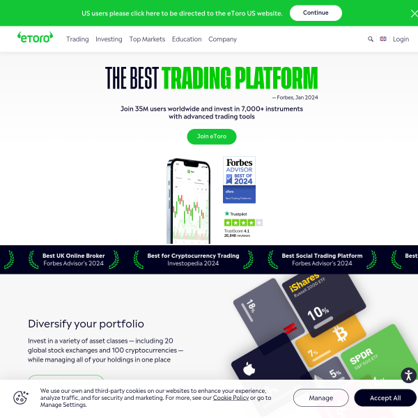 etoro website