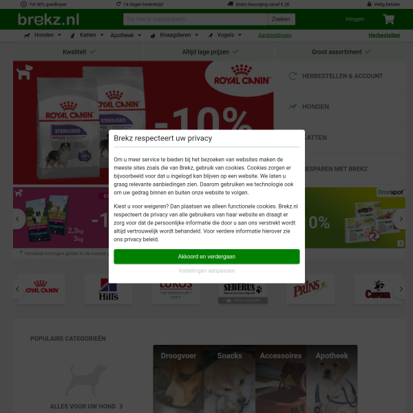 brekz.nl website