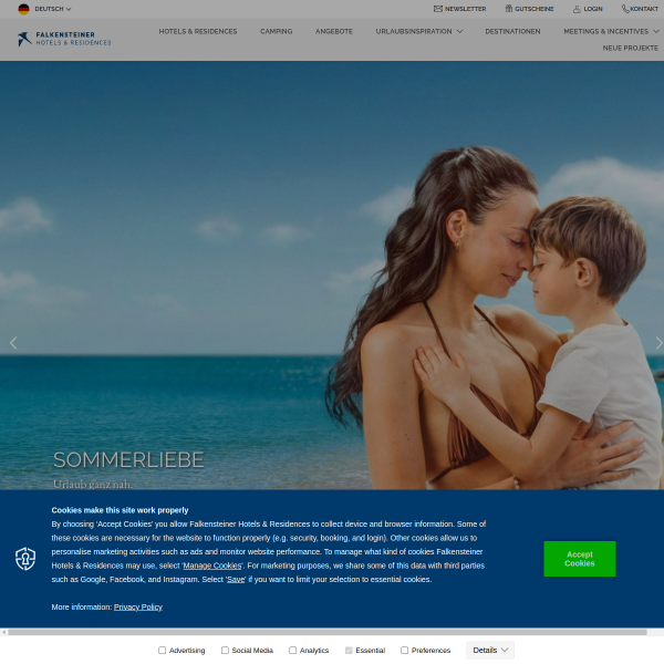 falkensteiner.com website