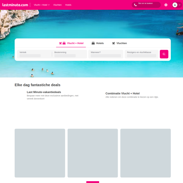 nl.lastminute.com website