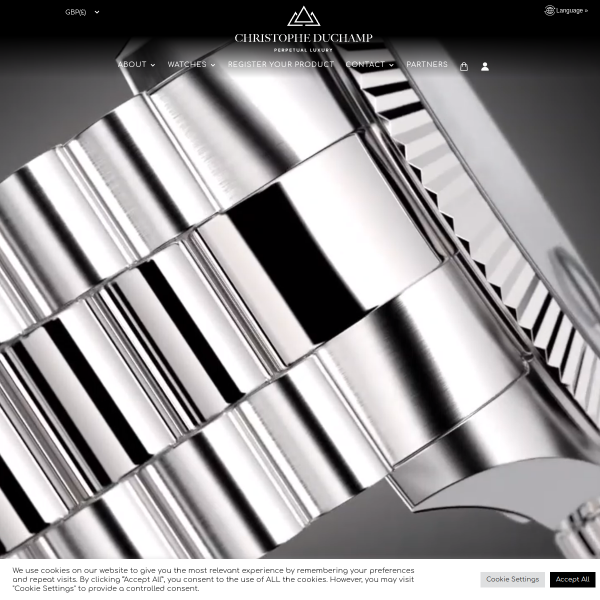 christopheduchamp.com website