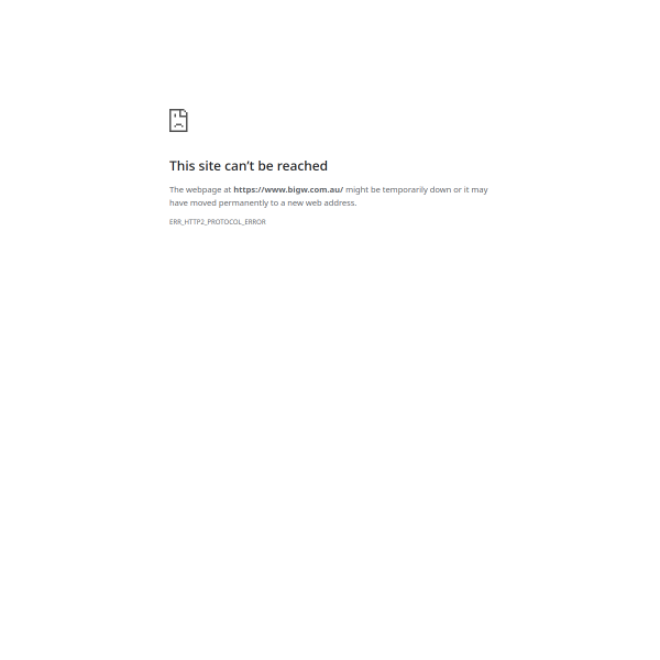 bigw website