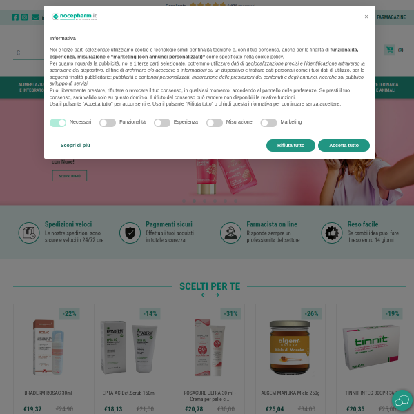 nocepharm.it website