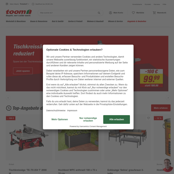 toom.de website