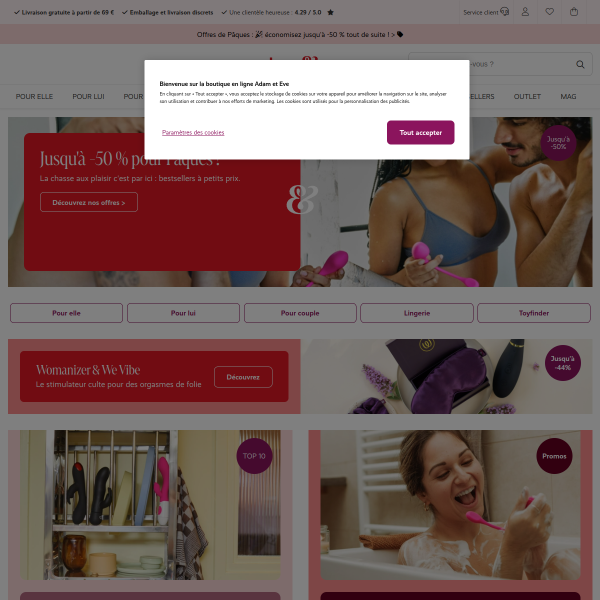 adameteve.fr website